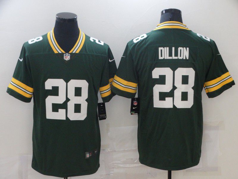 Men Green Bay Packers #28 Dillon Green Nike Vapor Untouchable Limited 2021 NFL Jersey->phoenix suns->NBA Jersey